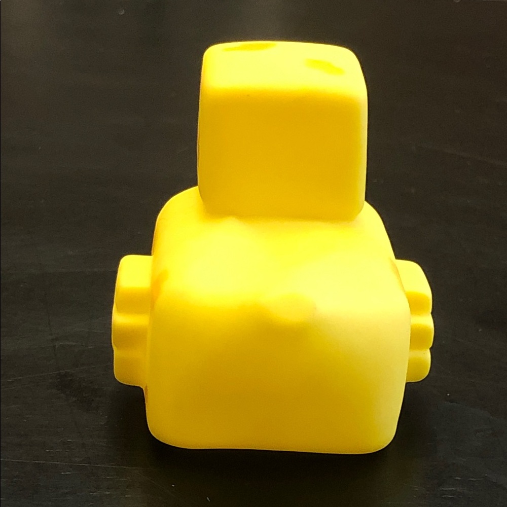 Yellow Squared Duck Bath Toy - Kids Toys - Picture 4 of 6